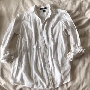 White button down shirt